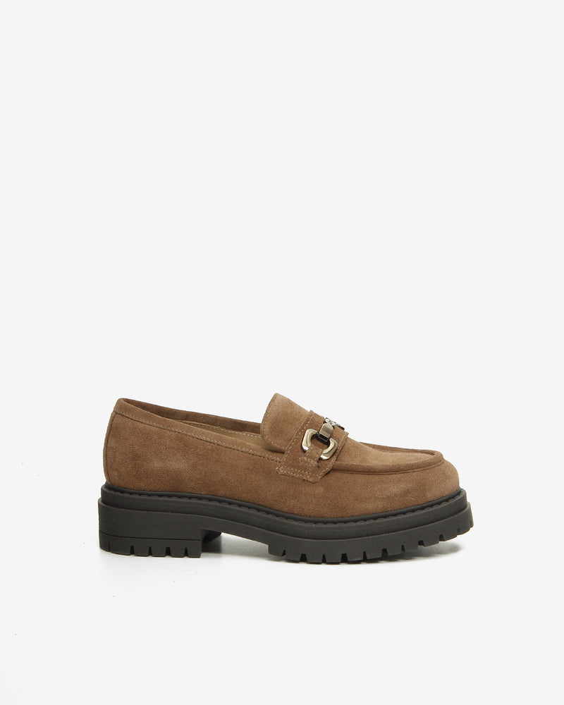 Women's Suede Loafers I617170D-442 - NeroGiardini US