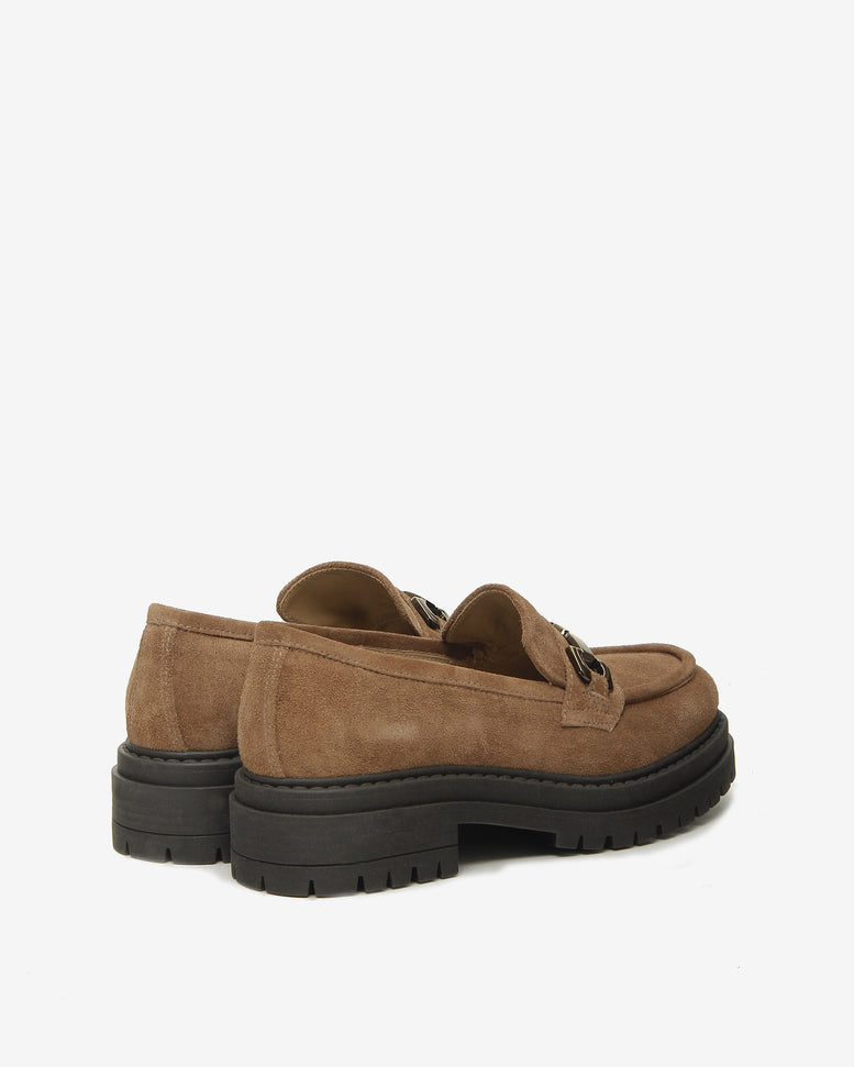 Women's Suede Loafers I617170D-442 - NeroGiardini US
